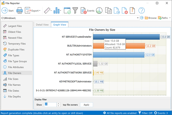 foldersizes 9.1 screens