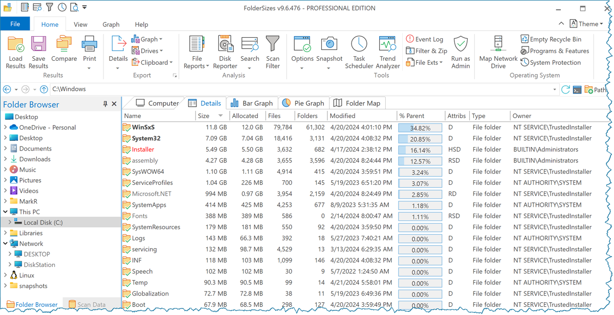 folder size monitoring tool