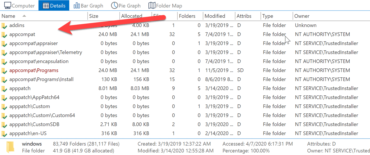 FolderSizes 9.5.425 instaling